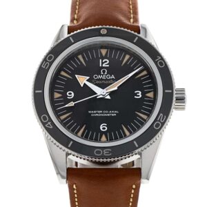 Seamaster 300 Brown Leather Strap