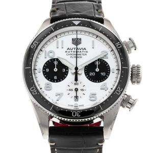 Autavia Leather Strap (White)